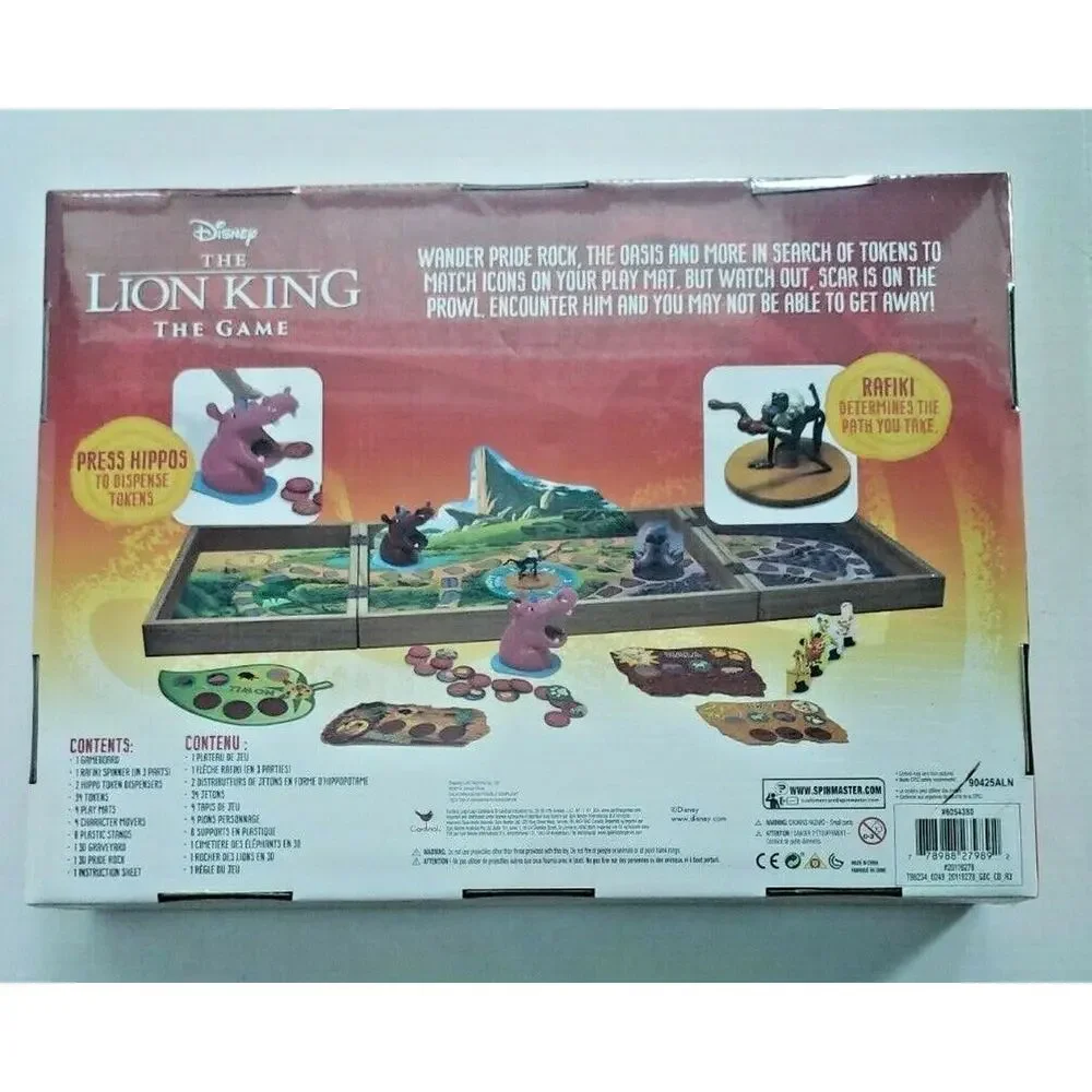 The Lion King the Game DISNEY ORIGINAL Made with REAL‎ WOOD